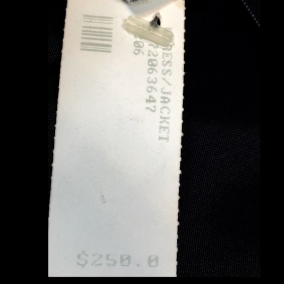 J S Boutique Black Cocktail Evening Sheath Dress & Matching Jacket Size 10 - Picture 11 of 11